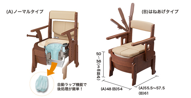 家具調トイレセレクトR 自動ラップ